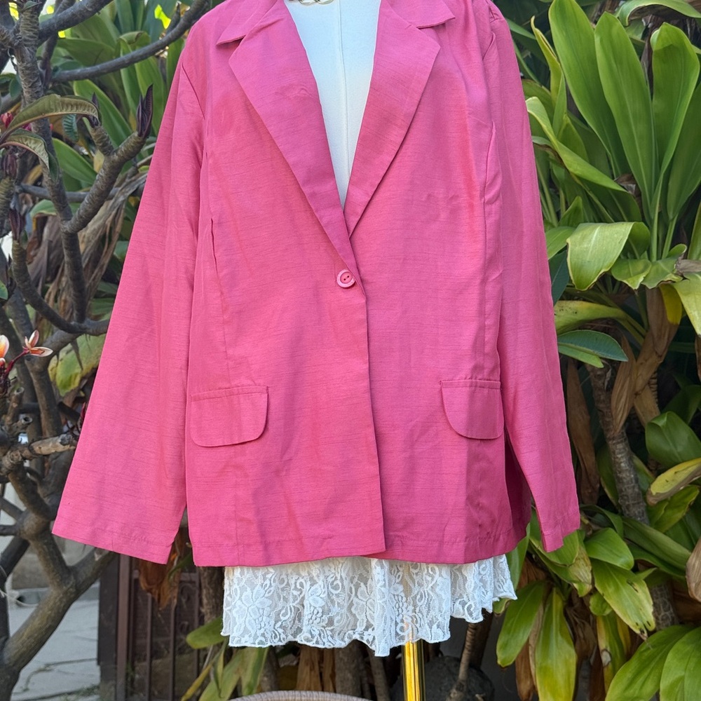 Women's Blair’s Pink Blazer Jacket